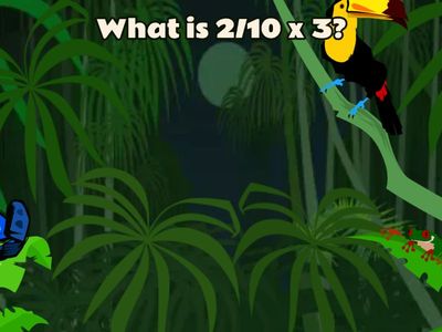 Multiplying Whole Numbers by Fractions