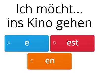 Modalverb möchten