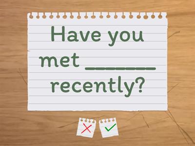 Anything vs. Something vs. Nothing 