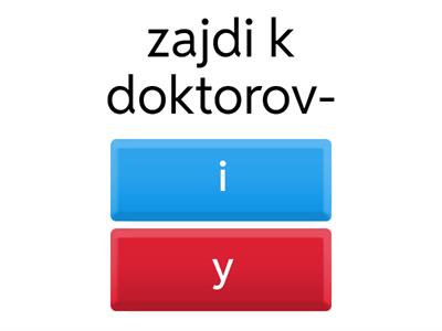 Koncovky - rod mužský (pán, hrad, muž, stroj)