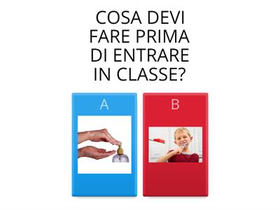 LE REGOLE IN CLASSE_COVID in prima