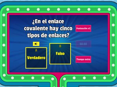 ENLACE COVALENTE Y ENLACE IONICO