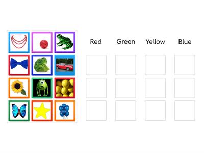 Sorting colors 