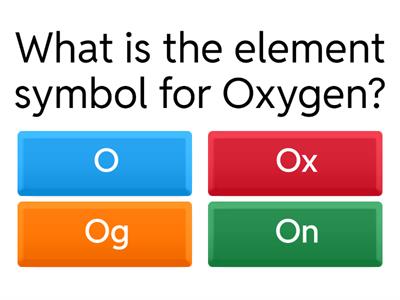 Chemical Compounds and Elements Quiz