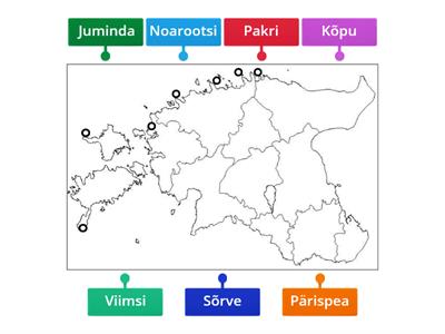 Eesti tuntumad poolsaared(5.klassile)