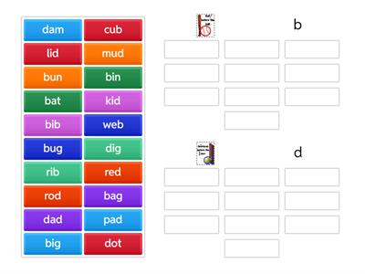  b or d (reading practice for dyslexic learners)