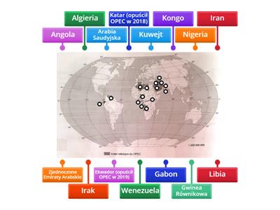 OPEC - państwa członkowskie