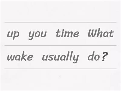 WH QUESTIONS AND FREQUENCY ADVERBS