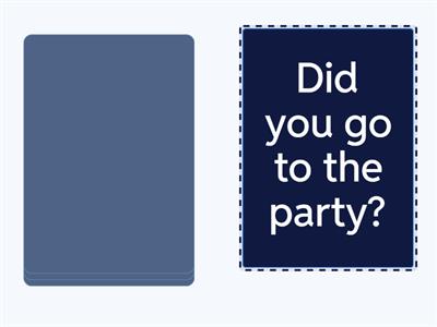 Questions in English: Pronunciation pratice