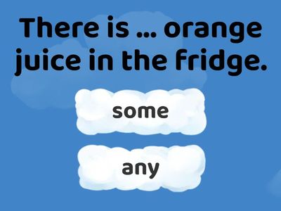 Some, any, much, few, a few, the few 