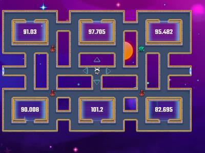 Math Computation Maze (Fractions & Decimals)