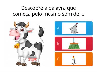 Consciência Fonémica - 1º Fonema 