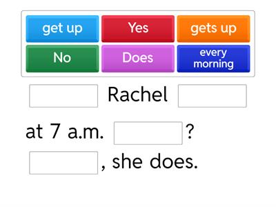 3rd person Interrogative 