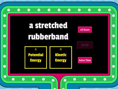 Potential and Kinetic Energy