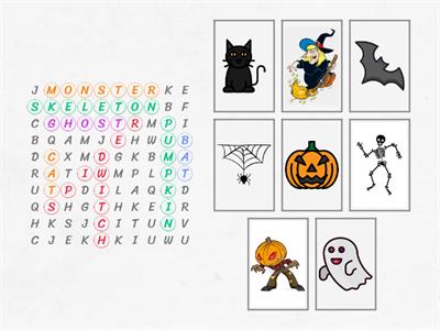 HALLOWEEN WORD SEARCH