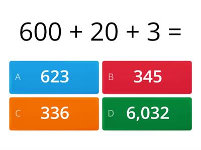 Place Value - Expanded Form 