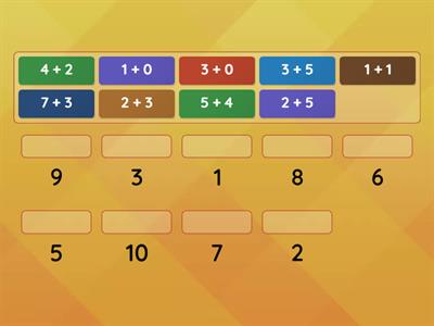 Сабирање до 10, први део