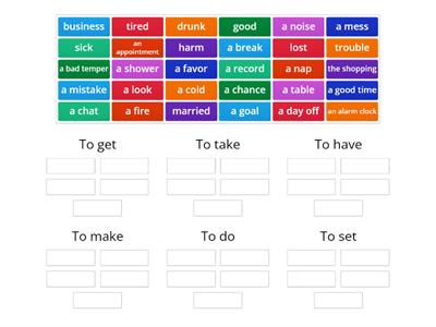 Collocations