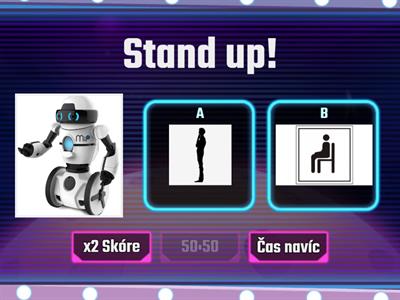 Say the chant - robot