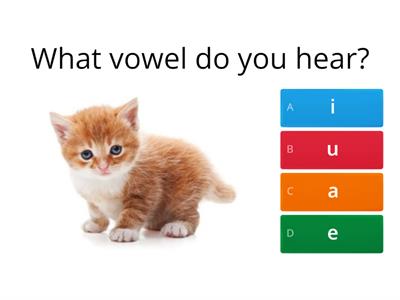 K: Short vowels