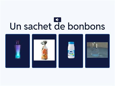  Les quantités des aliments