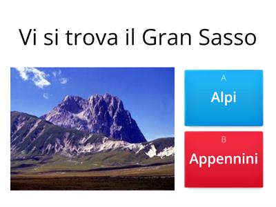 Alpi o Appennini? Appennini o Alpi?