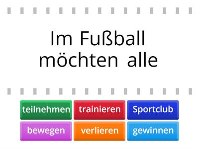 DaZ A2/B1 Sport (2b) Vokabeln