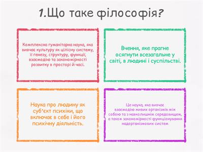 Філософія в історичній ретроспективі