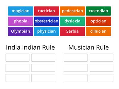 8.1 India-Musician Match-up