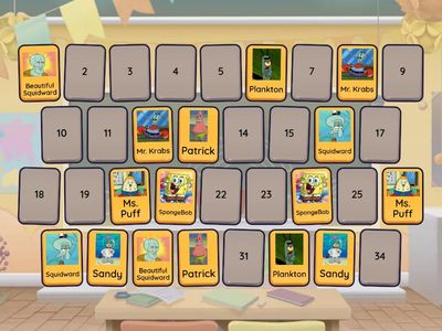 SpongeBob Memory Game