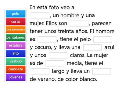 la parte oral, dele b2