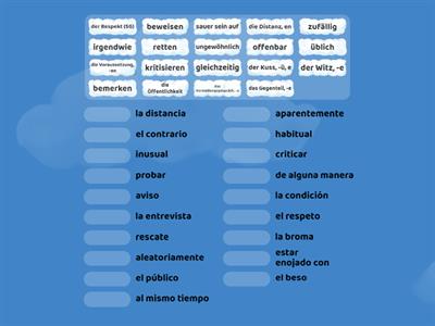B1 L5 b Deutsch - Spanisch