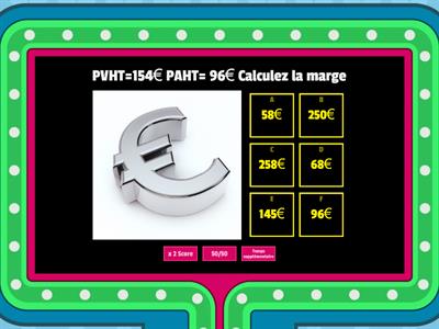 Quiz TV - Calculs Commerciaux