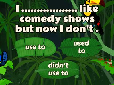 USED TO / BE USED TO 