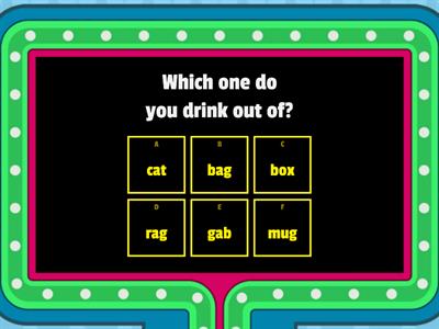 Short Vowel Game Show