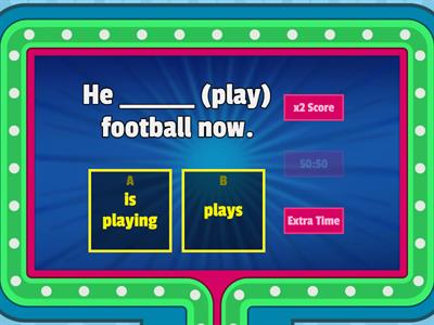 Present Simple vs Present Continuous