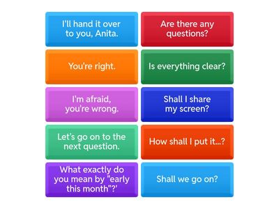 Useful meeting phrases1