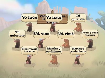 Preterite I and J verbs 