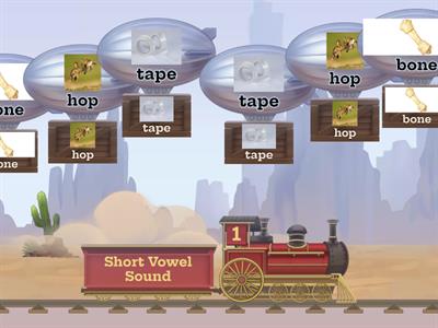 Short Vowel & VCE Long Vowel Balloon Pop