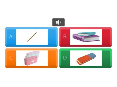Classroom objects quiz