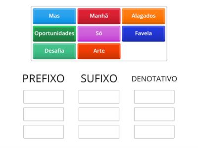 os Paralamas do sucesso (Prefixo, sufixo e denotativo)