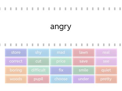 SYNONYM 003: Grade 3 Phonics Review