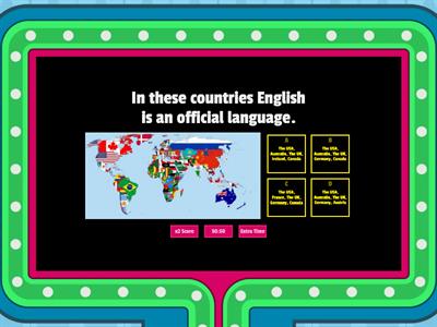 Green Line 1 Focus 2 English around the world