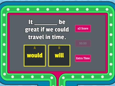 First and Second Conditional