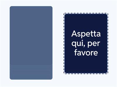 Flashcards Imperativo formale/informale