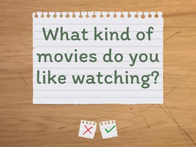 Wh do you questions (longer)