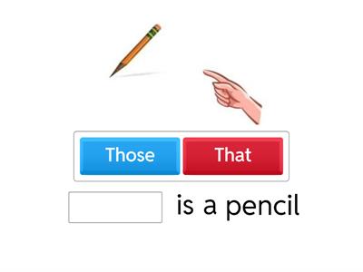Demonstratives 2 (That - Those)
