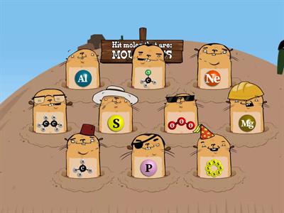 Whack-a-Mole: Whack the MOLECULES!