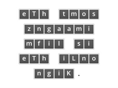 Comparative and superlative