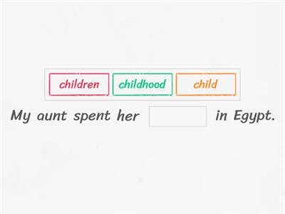 Word formation - 9 кл. (А-E)